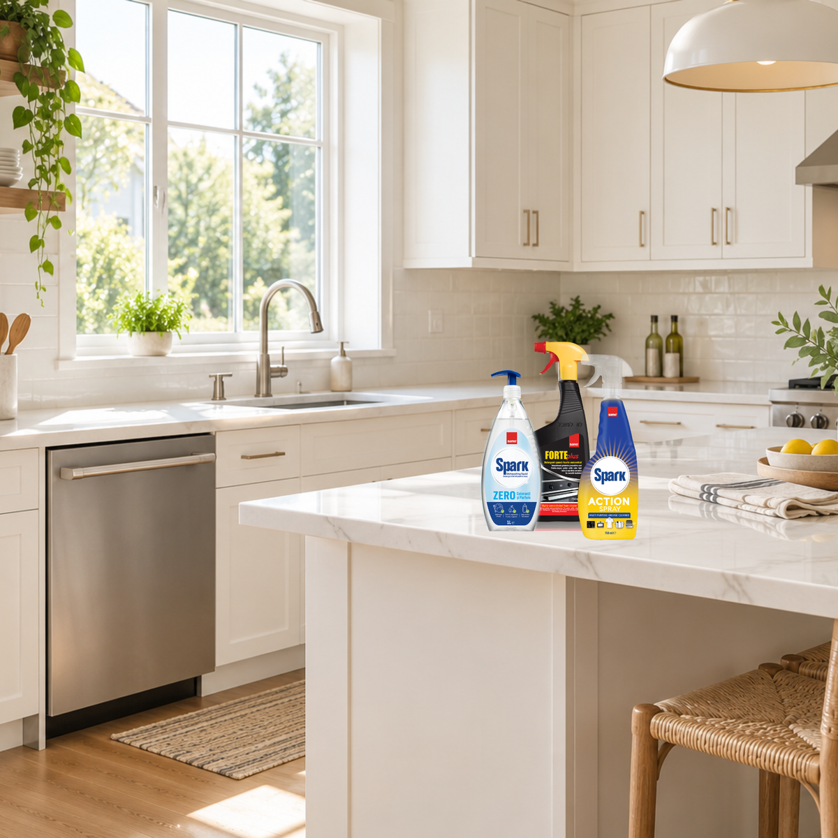 Clean modern kitchen